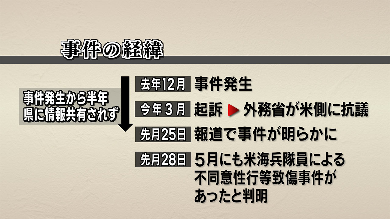 米兵事件でオール沖縄会議 外務省の特命全権大使に抗議要請