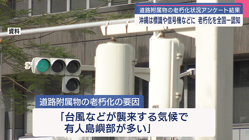 道路附属物の老朽化状況 発表