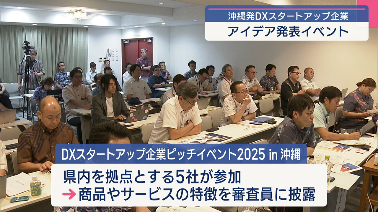 DXスタートアップ企業ピッチイベント２０２５in沖縄／ビジネスキャッチー
