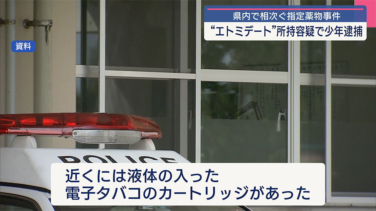 「笑気麻酔」で１６歳無職の男を逮捕　エトミデート含有のカートリッジを所持