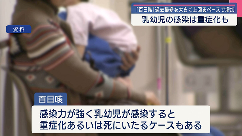 百日咳流行 過去最多