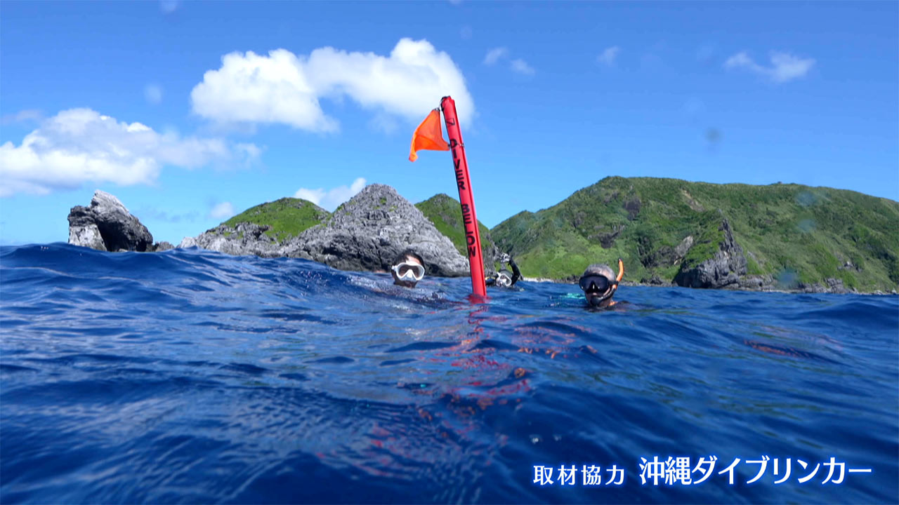 楽園の海　渡名喜島の海 ～色のない世界から色鮮やかな世界へ～
