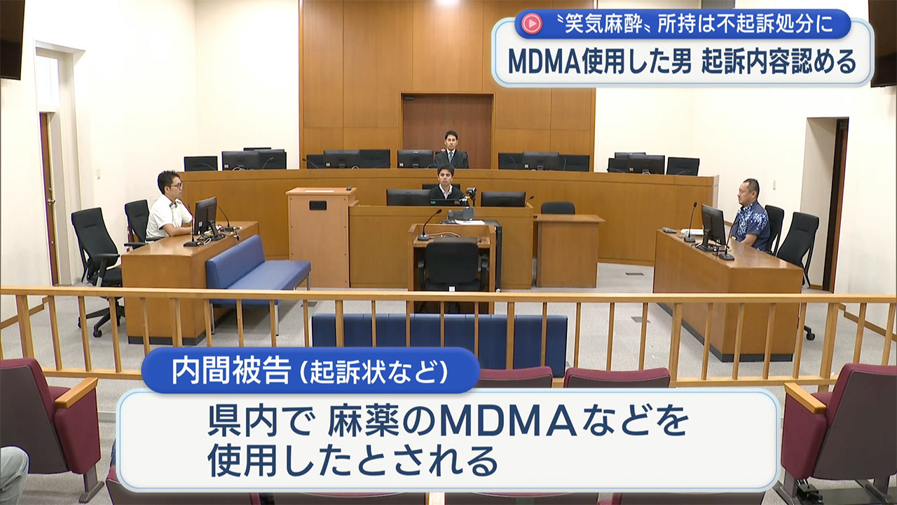 MDMA使用した男の初公判/起訴内容を認める/エトミデート所持は不起訴処分