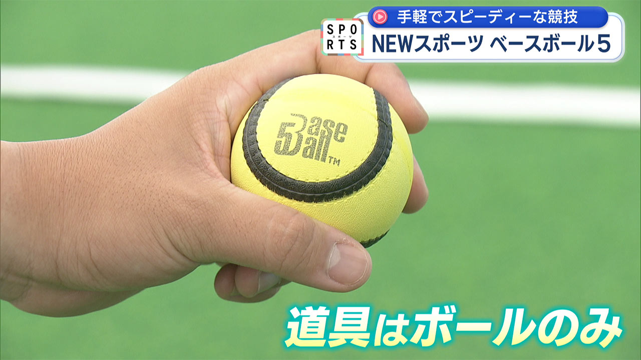 ボール1つで熱戦！ベースボール５！