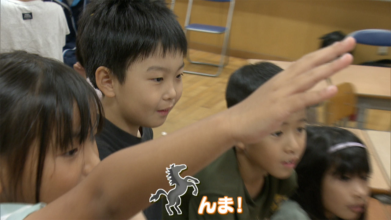 陽明高校が浦添小学校でしまくとぅば授業に挑戦