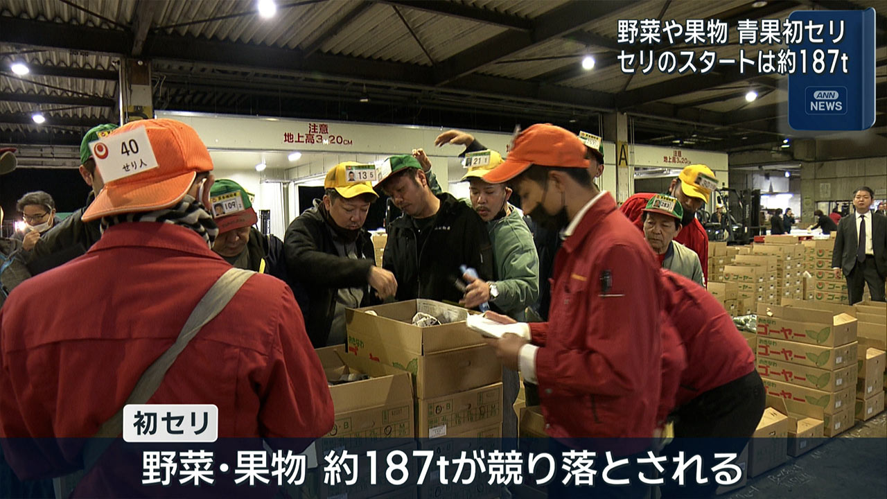 ２０２６年　青果初セリ
