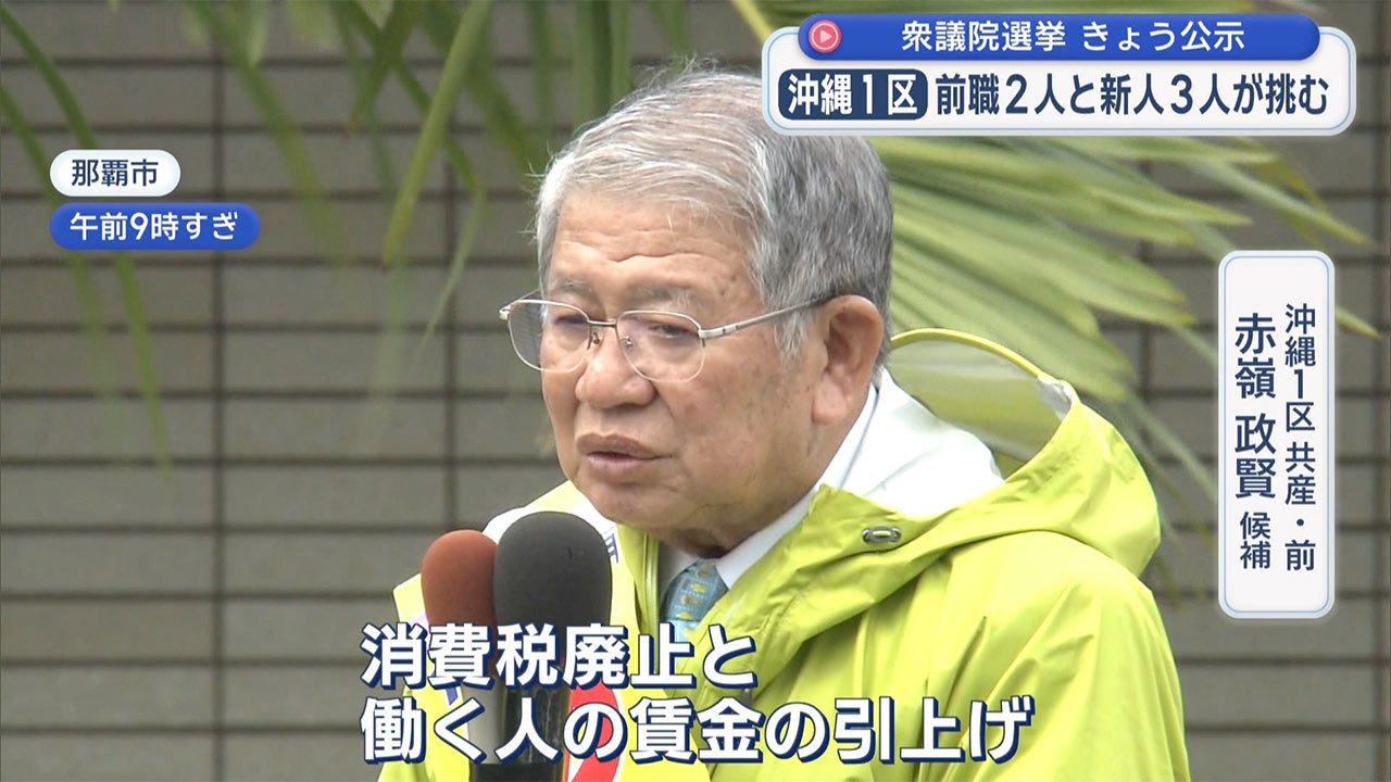 第51回衆議院選挙が公示 17人が立候補