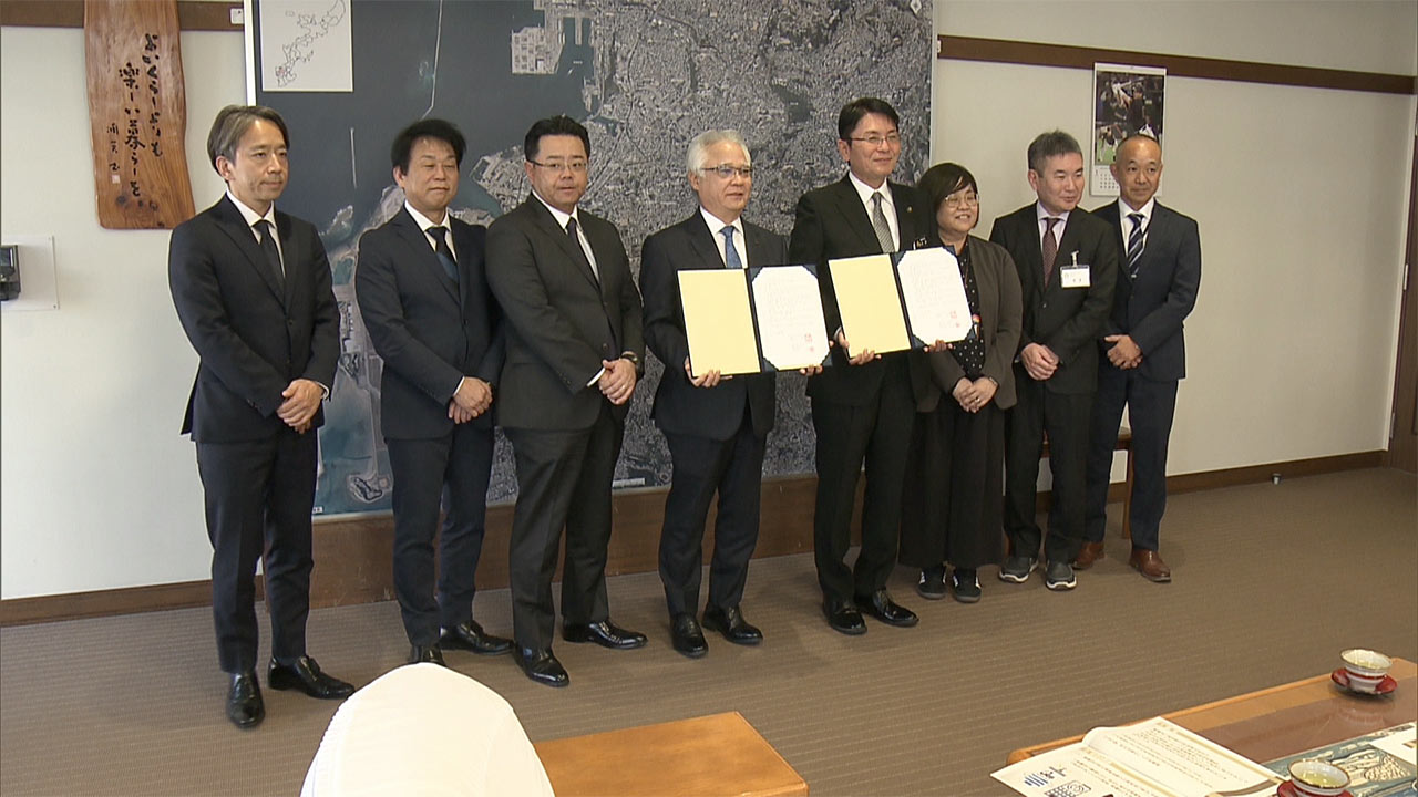 那覇市とQABの防災パートナーシップ連携協定