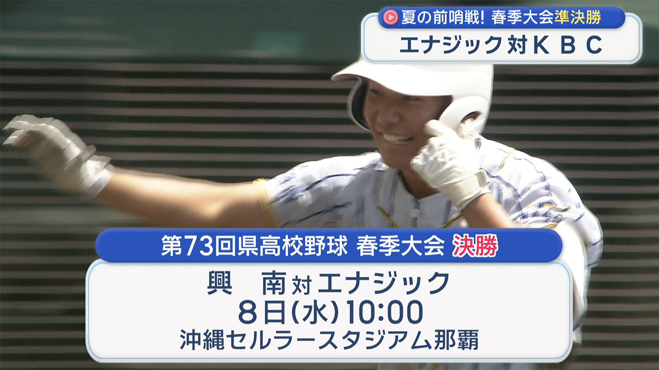 県高校野球春季大会準決勝 エナジックが決勝戦へ
