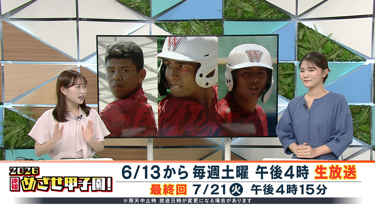 めざせ甲子園！　ウェルネス「チーム引っ張る3人の主将」