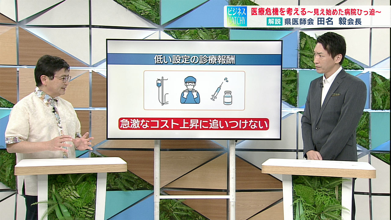沖縄の医療危機を考える　見え始めた病院ひっ迫／ビジネスキャッチー