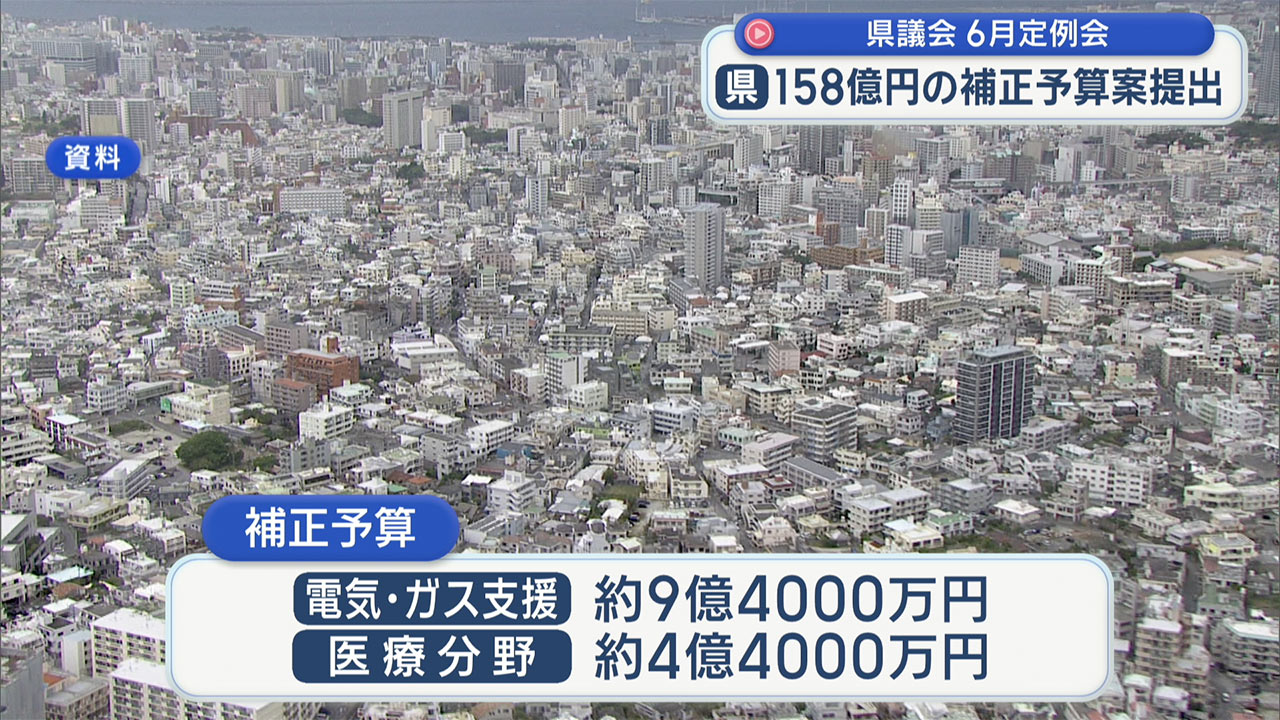 県が158億円あまりの補正予算案を提出　県議会６月定例会