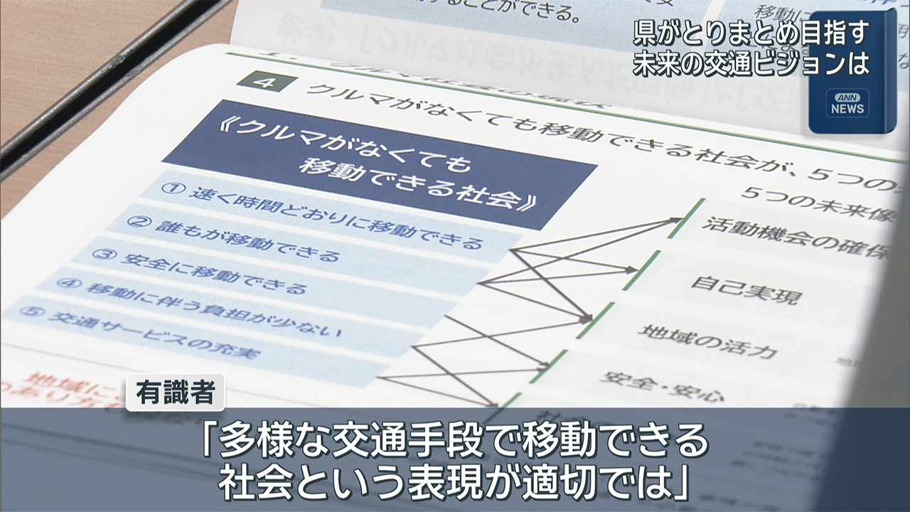 未来の交通ビジョンについて議論