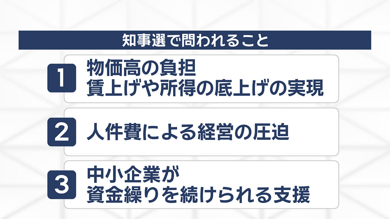 【各候補者回答も公開】/「知事選2026:争点を歩く」(3) 「物価高」