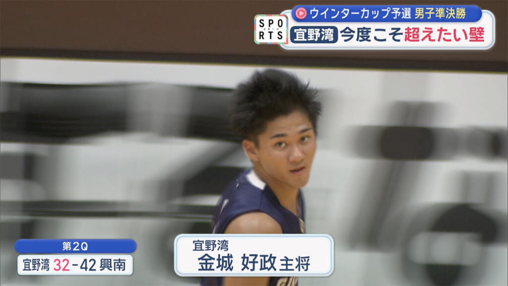 高校バスケウインターカップ県予選 準決勝