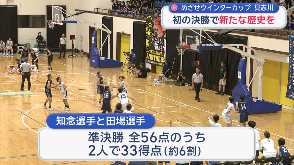 めざせウインターカップ 具志川 初の決勝で新たな歴史を