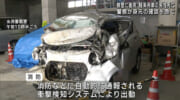 八重瀬町　軽乗用車が擁壁に衝突　男性死亡