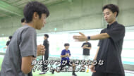 実績ある選手が指導　ソフトテニス練習会
