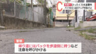 那覇市大道でひったくり未遂事件 バイクの2人組が逃走
