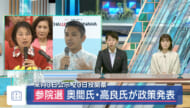 参院選沖縄選挙区　奥間亮氏・高良沙哉氏が政策発表