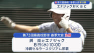 県高校野球春季大会準決勝 エナジックが決勝戦へ