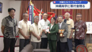 沖縄セルラーグループが沖縄尚学高校へ寄付金