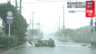 台風30号 石垣島で影響長引く