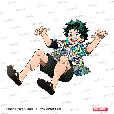僕のヒーローアカデミア沖縄描き下ろしキャラクタービジュアル01