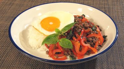 辛さと爽やかさが夏にぴったり!ガパオライス