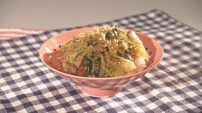 白菜の麻婆春雨