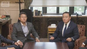 立憲 臨時国会早期召集を改めて要求　自民新国対委員長と会談