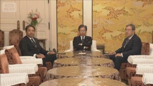 立維国幹事長が会談　トップ会談へ　総理大臣候補一本化を協議