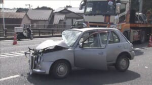 3台の乗用車が絡む事故　男性2人けが　千葉・流山市