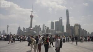 7～9月は4.8％に減速 不動産不況響く 中国GDP