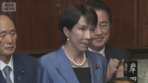 【速報】自民・高市総裁を総理大臣に指名　衆議院本会議　1回目の投票で過半数獲得