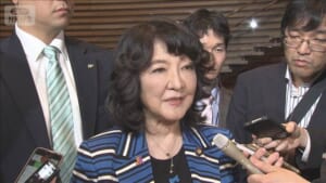 片山さつき氏 財務大臣に「てんこもり　命がけで頑張る」【ノーカット】