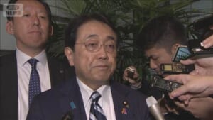 赤沢亮正氏が経済産業大臣に　米関税「引き続き関わっていく」【ノーカット】