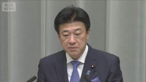 木原官房長官「透明性を欠いている」　中国が宇宙領域などで軍事力拡大