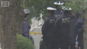 米大使館前に刃物男「気象庁と警察庁に対する逆恨み」 機動隊員けが