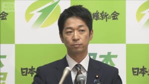 維新・藤田共同代表「比例が一番シンプル」　国会議員の定数削減めぐり
