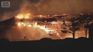 沖縄　首里城火災から6年　正殿が来年秋に完成へ　未明の火災想定し訓練も