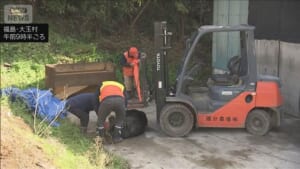 牛舎でクマに襲われ50代男性けが　福島・大玉村