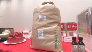 来年の福袋「コメ」相次ぐ　デパート各社がお披露目
