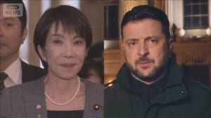 高市総理がウクライナ支援強調　ゼレンスキー大統領と初の電話会談
