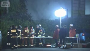 【速報】鳥取県の養豚場火災　性別不明の1人の遺体見つかる　従業員2人と連絡取れず