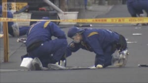 千葉・松戸市の男性刺殺事件　死因は背中を刺されての出血性ショックか