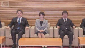 「政府見解を完全に維持」　台湾有事めぐる総理発言に関する答弁書を閣議決定