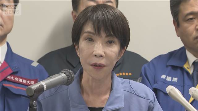 中国軍機レーダー照射　高市総理「極めて残念 毅然と対応する」