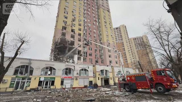 米首脳会談前にキーウに大規模攻撃　「これがプーチンの真の姿」ゼレンスキー氏が批判