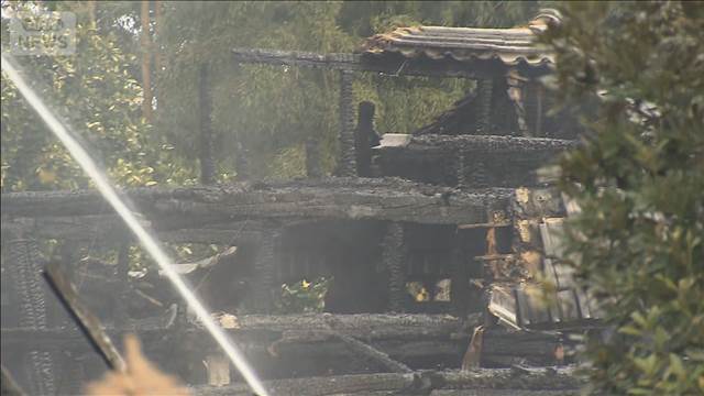 水戸市でホテル火災 1人死亡　島根県で寺から出火 住職と連絡取れず